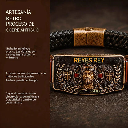 ✨Pulseira cristã ajustável, um lembrete constante para manter a fé e a esperança.