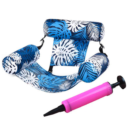 🏊Grande oferta de verão com 35% de desconto! 💺 Cadeira flutuante insuflável: confortável, estável e perfeita para relaxar na água 🌊