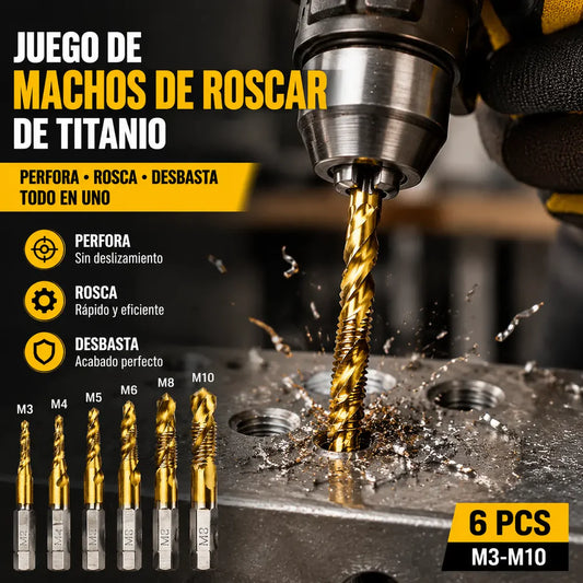 🔥【Compre 6 e leve 6 grátis (12 peças)】🧰🔩 Conjunto de brocas multiusos