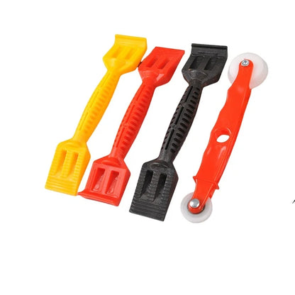 🔥[1 conjunto de 4 peças] Roda de pressão para instalação de fita de vedação de vidros. Ferramenta para instalação de fita de vedação de janelas.