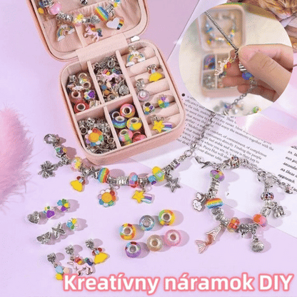❀✨Conjunto de pulseiras de desenhos animados para crianças, joias criativas feitas à mão