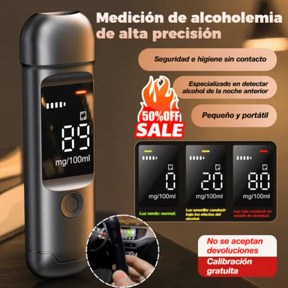 🍷 Medidor de álcool portátil de alta precisão – Meça o seu nível antes de conduzir