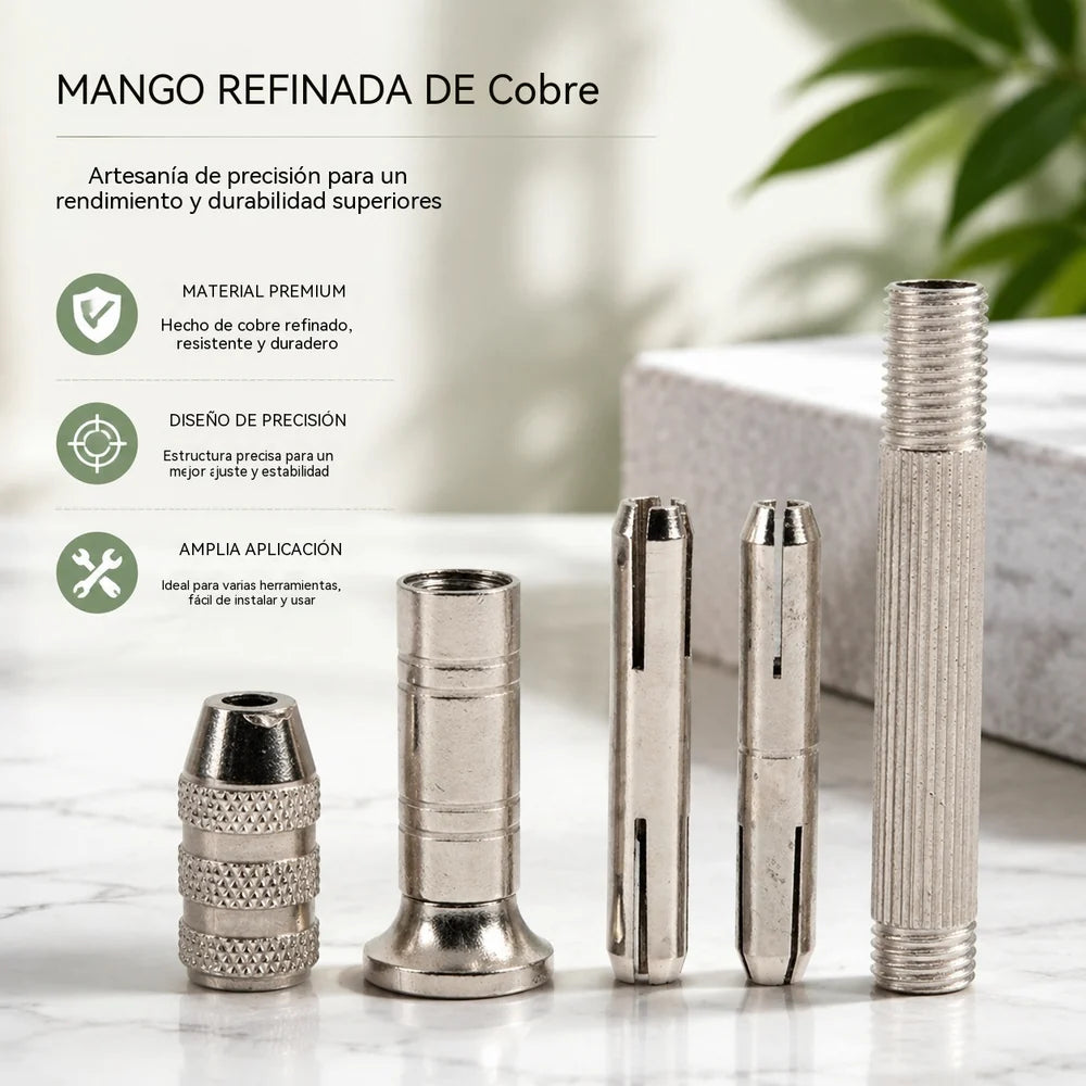 🧵👞 Conjunto de agulhas de costura intercambiáveis 5 em 1 – Kit de ferramentas profissional para reparação de calçado e artesanato em pele 🛠️✨