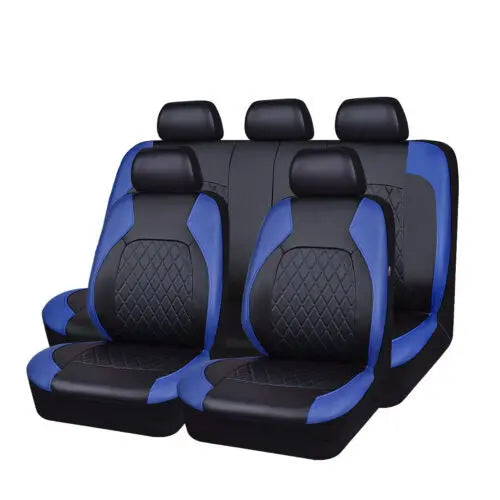 🚗🚗Conjunto universal de capas em pele macia para bancos de automóvel