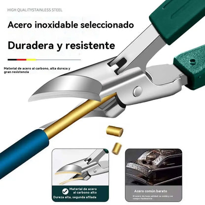 🔥🔥 Corta-unhas anti-salpicos com lâmina angulada de 25° (conjunto de 3 peças)
