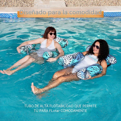 🏊Grande oferta de verão com 35% de desconto! 💺 Cadeira flutuante insuflável: confortável, estável e perfeita para relaxar na água 🌊