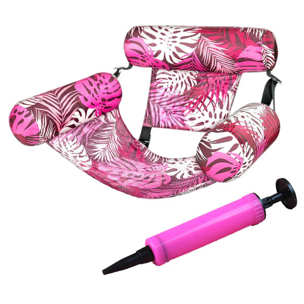 🏊Grande oferta de verão com 35% de desconto! 💺 Cadeira flutuante insuflável: confortável, estável e perfeita para relaxar na água 🌊