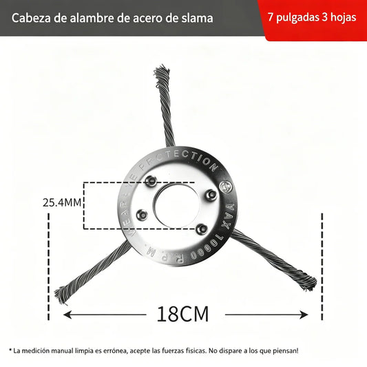 🧰🔥Oferta Especial Final【Compre um e leve outro grátis】🔥 Removedor de ervas daninhas com fio de aço