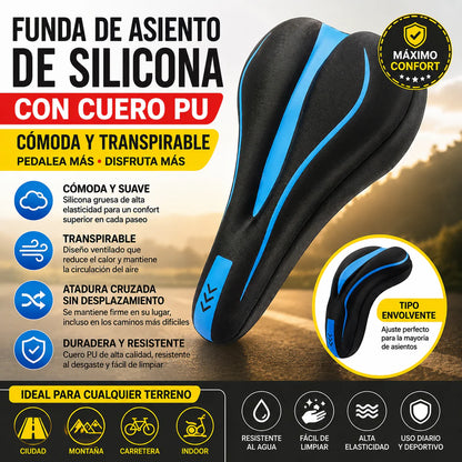 🔥 Último dia, 35% de desconto! Capas de silicone para selim de bicicleta: máximo conforto e proteção completa.