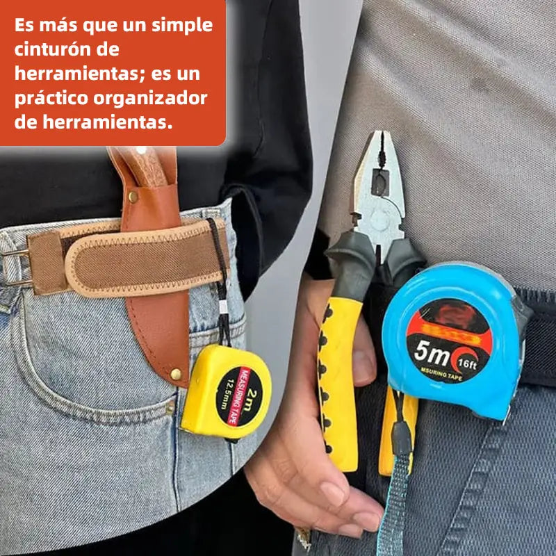 Cinto ajustável e confortável com fivela universal elástica em velcro.