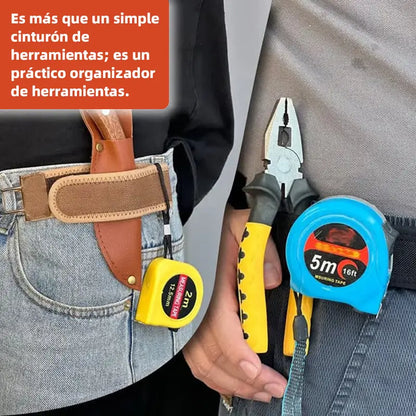 Cinto ajustável e confortável com fivela universal elástica em velcro.