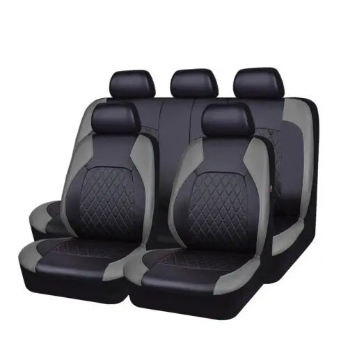 🚗🚗Conjunto universal de capas em pele macia para bancos de automóvel