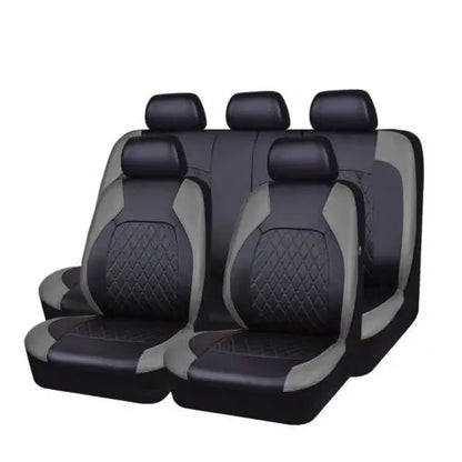 🚗🚗Conjunto universal de capas em pele macia para bancos de automóvel