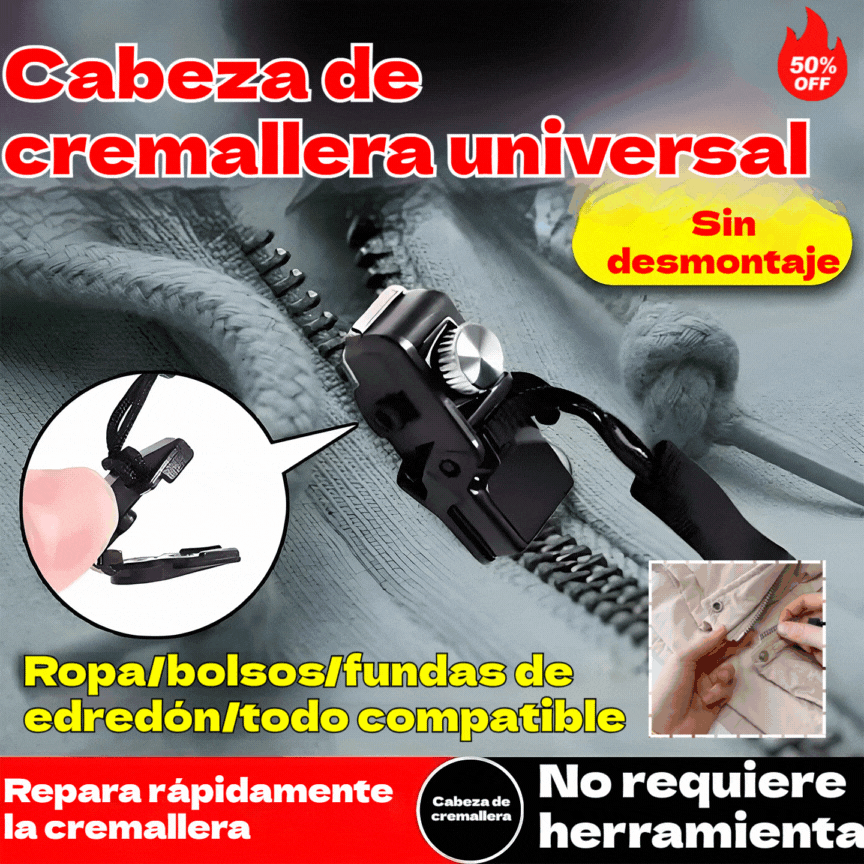 🛒【20/50/100psc】Ferramenta universal para reparação de fechos