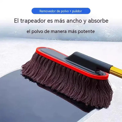 🔥PROMOÇÃO IMPERDÍVEL🔥 Espanador para automóvel com cabo telescópico extensível🚗
