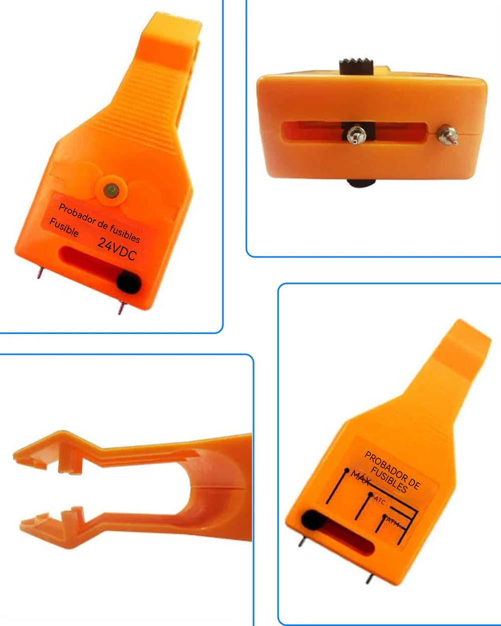 🚗⚡ Ferramenta 2 em 1 para Teste e Remoção de Fusíveis – Rápida, Prática e Universal 🔧