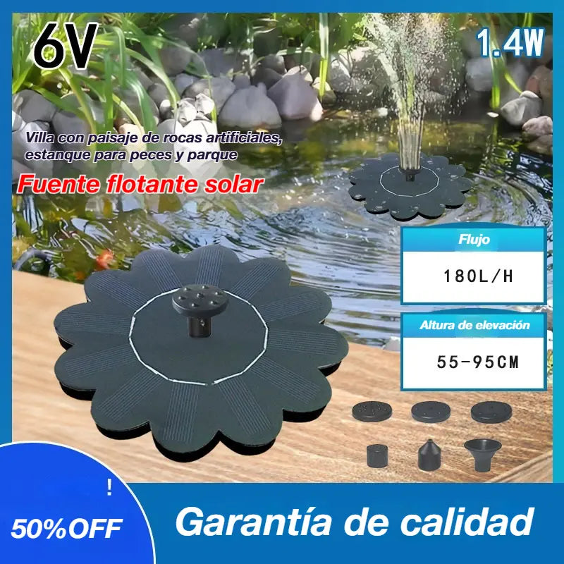💥Fonte de água alimentada a energia solar