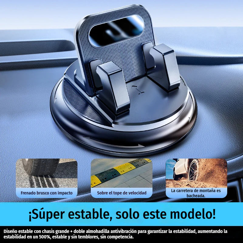 🎯 35% DESCONTO EM TUDO! Suporte giratório para telemóvel – Fixação segura no tablier do automóvel, borracha de alta aderência 🧭🔄 【Qualidade garantida】