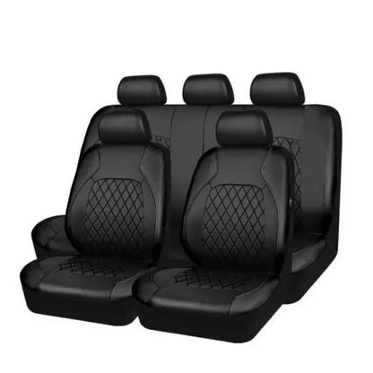 🚗🚗Conjunto universal de capas em pele macia para bancos de automóvel