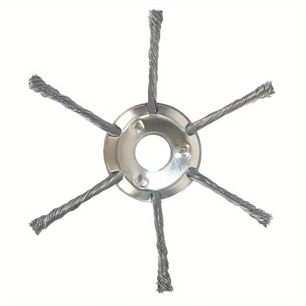 💯💯Disco de corte de 15 cm (6 polegadas) com fio de aço para corta-relva
