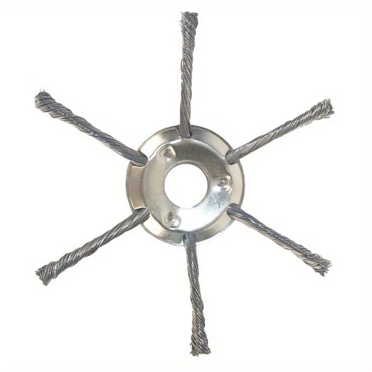 💯💯Disco de corte de 15 cm (6 polegadas) com fio de aço para corta-relva