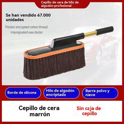 🔥PROMOÇÃO IMPERDÍVEL🔥 Espanador para automóvel com cabo telescópico extensível🚗