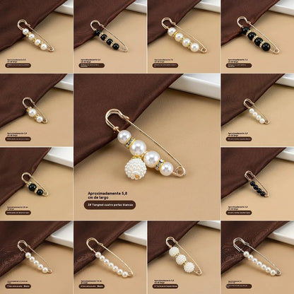 ✨【Conjunto de 13 peças】🌸Conjunto de pregadeiras de pérolas: Decorativo para cardigans e vestidos