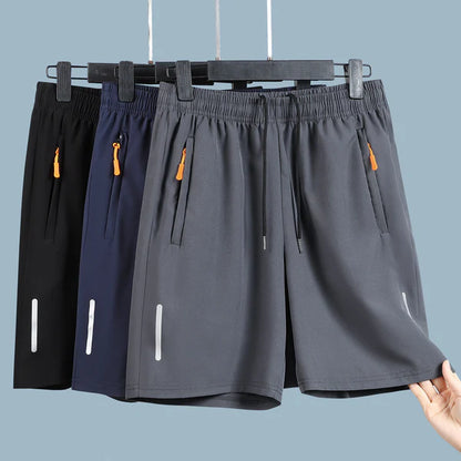 👖😎【Conjunto de 3 peças】【M-8XL】Calções para homem de secagem rápida e elásticos