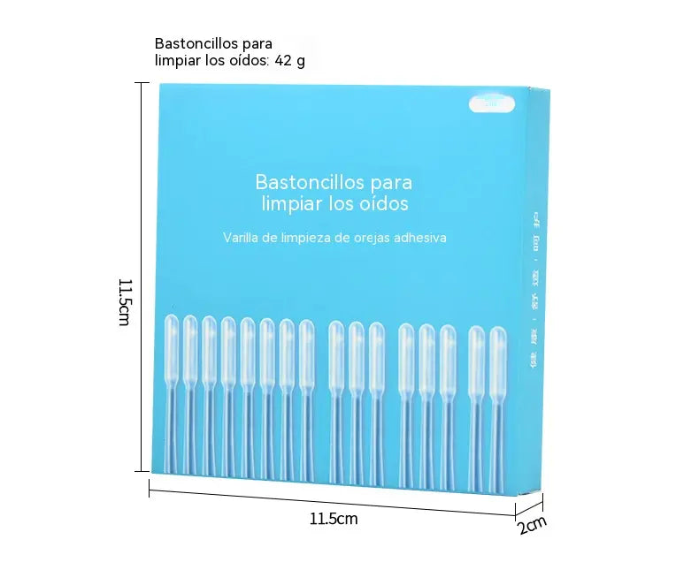👂✨【Remoção de cera de ouvido altamente eficaz】Novo bastão de limpeza de ouvidos especialmente concebido