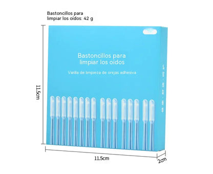 👂✨【Remoção de cera de ouvido altamente eficaz】Novo bastão de limpeza de ouvidos especialmente concebido