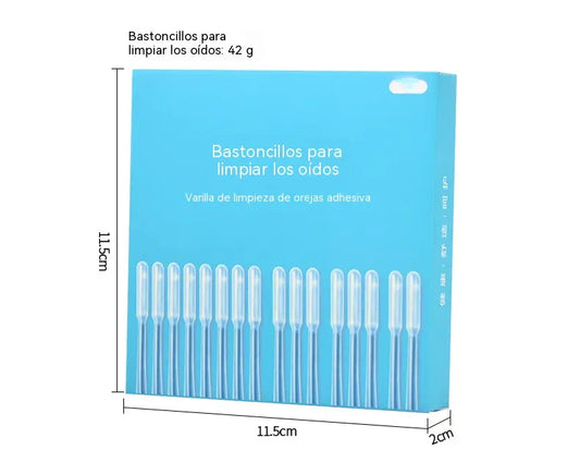 👂✨【Remoção de cera de ouvido altamente eficaz】Novo bastão de limpeza de ouvidos especialmente concebido