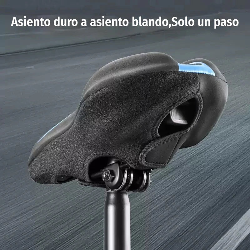🔥 Último dia, 35% de desconto! Capas de silicone para selim de bicicleta: máximo conforto e proteção completa.
