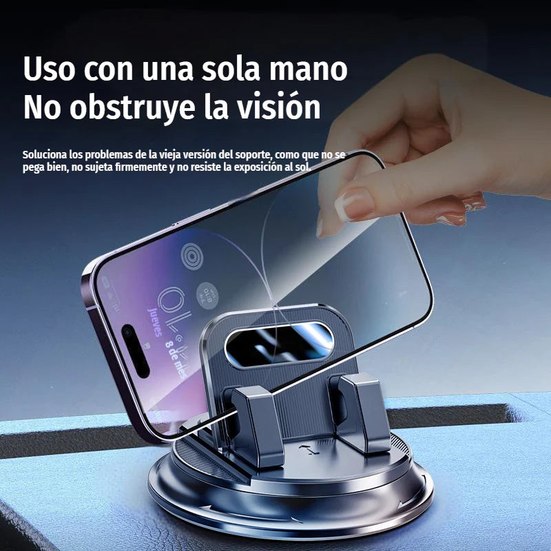 🎯 35% DESCONTO EM TUDO! Suporte giratório para telemóvel – Fixação segura no tablier do automóvel, borracha de alta aderência 🧭🔄 【Qualidade garantida】