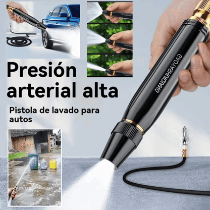 💧🚗🔥Novo bocal de lavagem de alta pressão para automóveis, universal para regar flores, lavar automóveis e limpar pavimentos.