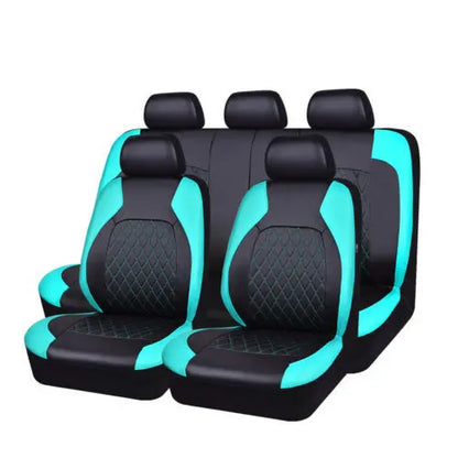 🚗🚗Conjunto universal de capas em pele macia para bancos de automóvel