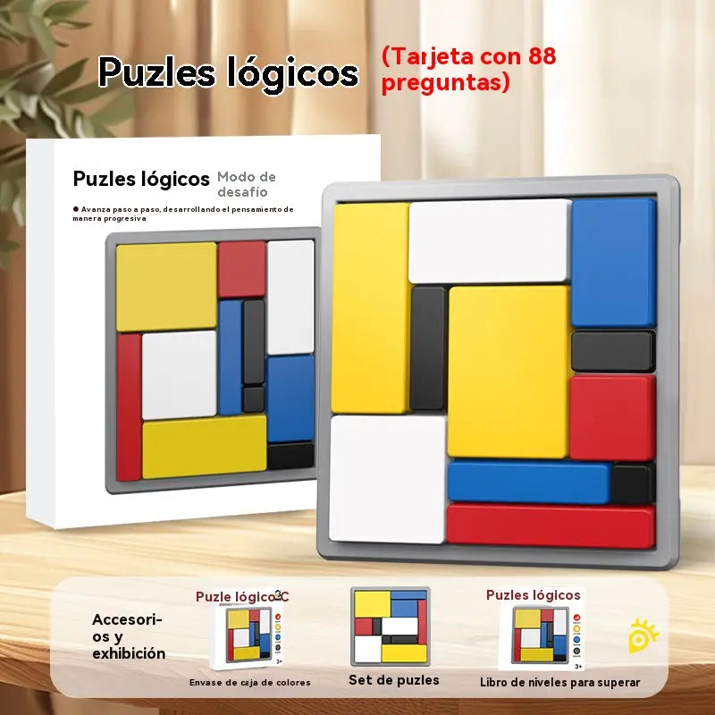 Puzzles educativos para crianças, brinquedo para a primeira infância