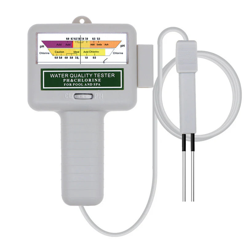 🔬💧 Medidor de pH e Cloro Residual (Cl2) — 35% de desconto! Mede com precisão o pH e o cloro residual da sua piscina: simples, rápido e fiável. 🔥🏊