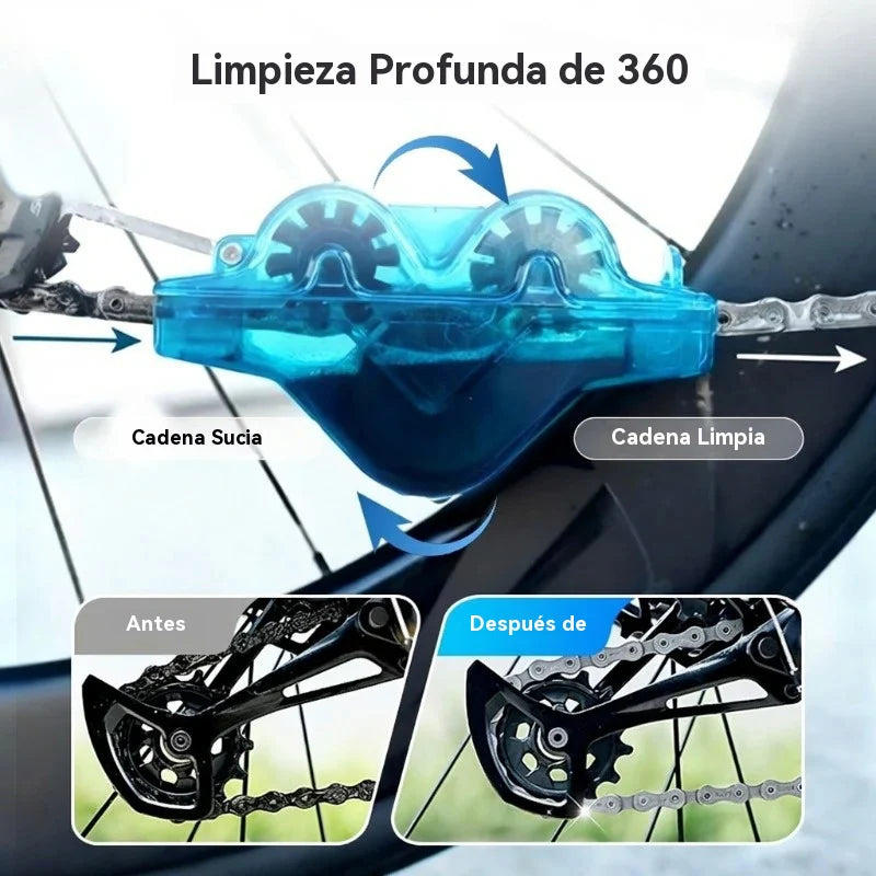 🔥【2 item】Ferramentas para limpar correntes de bicicleta