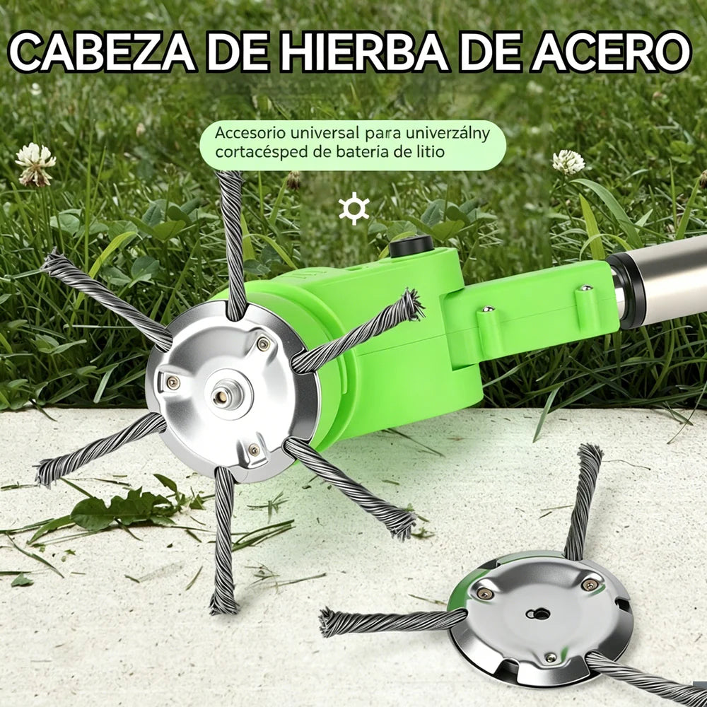 🧰🔥Oferta Especial Final【Compre um e leve outro grátis】🔥 Removedor de ervas daninhas com fio de aço
