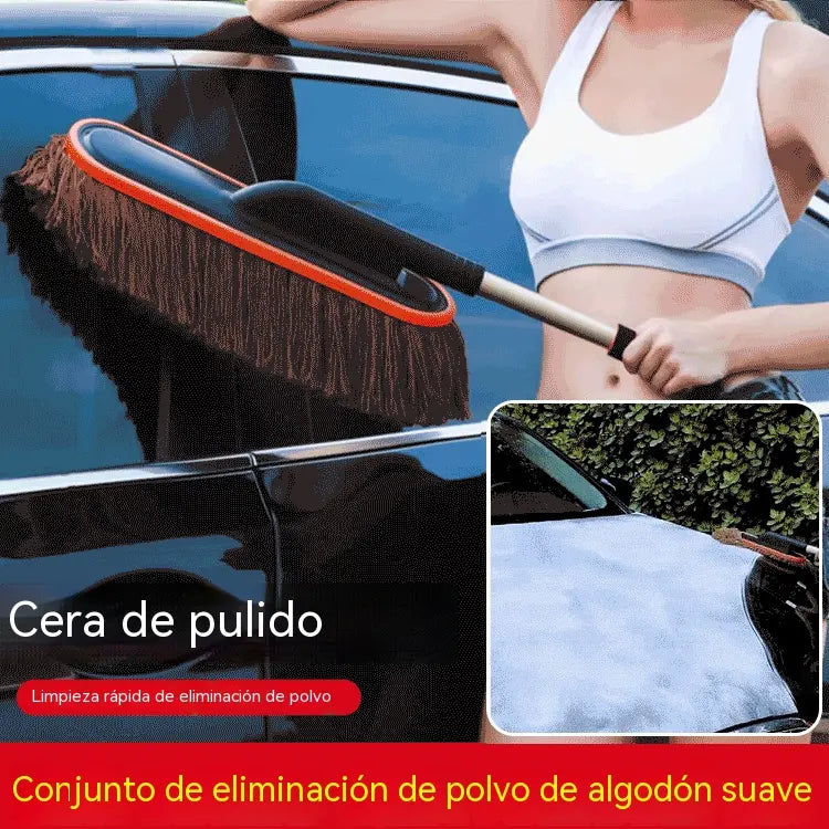 🔥PROMOÇÃO IMPERDÍVEL🔥 Espanador para automóvel com cabo telescópico extensível🚗