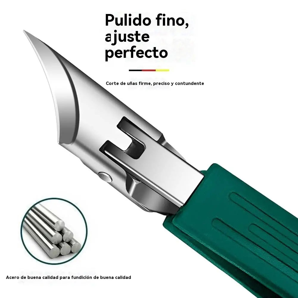 🔥🔥 Corta-unhas anti-salpicos com lâmina angulada de 25° (conjunto de 3 peças)