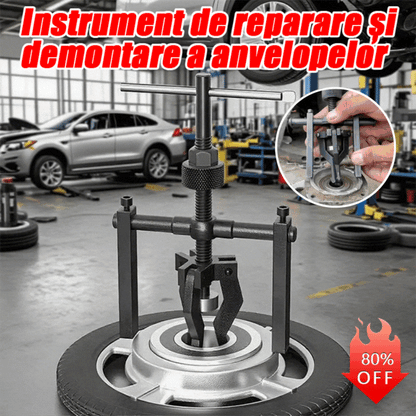 🛠️Extrator de rolamentos de furo interior com três garras, ferramenta multifuncional para remoção, desmontagem e manutenção de pneus de triciclos e motociclos.