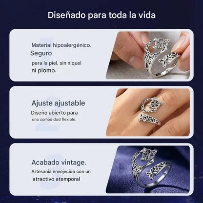 Anel em prata de lei S925 com nó celta. Aproveite a promoção "compre 1, leve 2"!