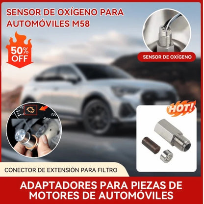 🔥【Compre um e leve outro grátis】🚗 Adaptador de extensão para sensor de oxigénio automóvel - Resolva rapidamente a luz de avaria do motor!