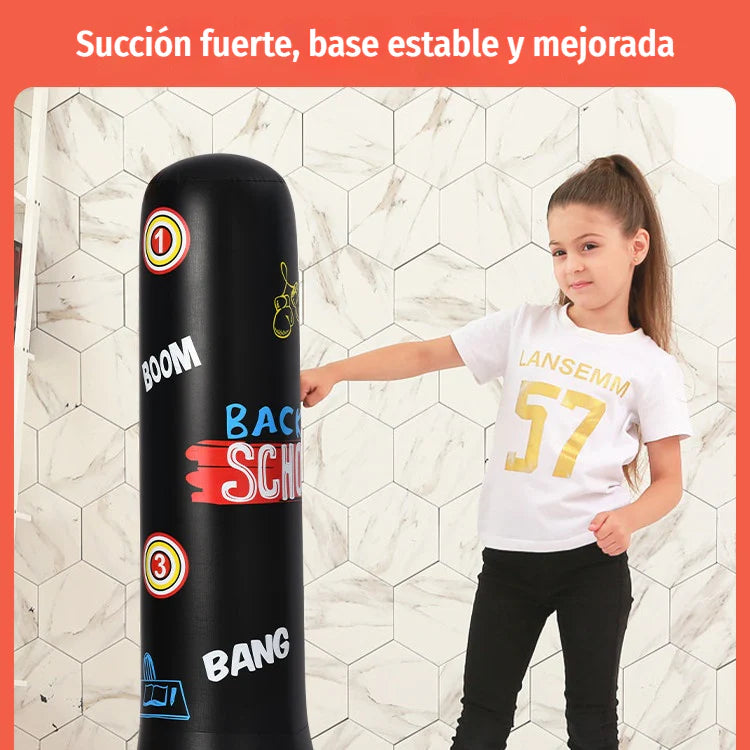 🥊 Boneco de boxe insuflável com ressalto automático – Liberta energia e estimula o movimento ⚡