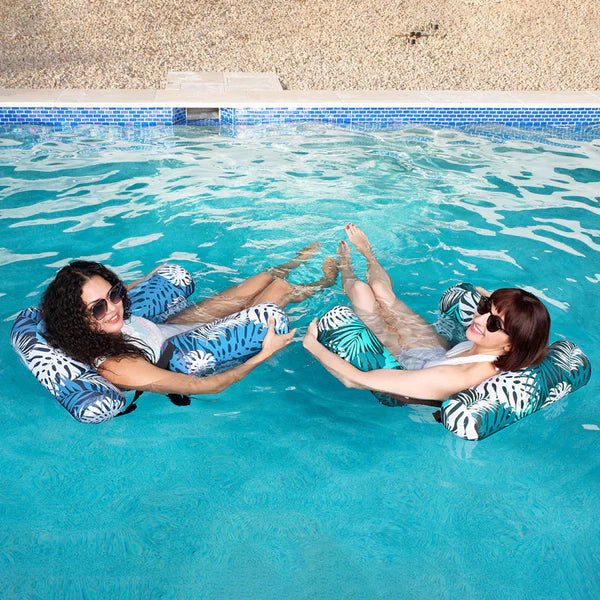 🏊Grande oferta de verão com 35% de desconto! 💺 Cadeira flutuante insuflável: confortável, estável e perfeita para relaxar na água 🌊