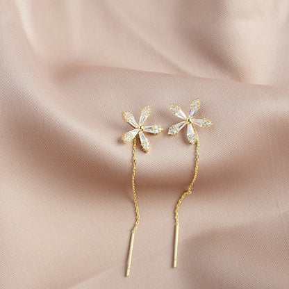 Compre um e leve outro grátis! Brincos com pendente com borla, elegantes e estilosos!