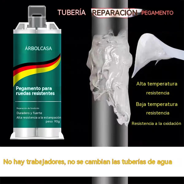 🔥Compre 1 e Leve 2 Grátis🔥【Conjunto de 3 peças】🛠️Gel de Reparação Metálica AB de Alta Resistência