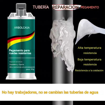 🔥Compre 1 e Leve 2 Grátis🔥【Conjunto de 3 peças】🛠️Gel de Reparação Metálica AB de Alta Resistência