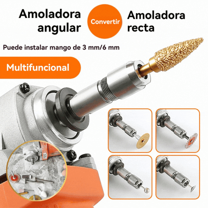 🔥Conversor de mandril para rebarbadora angular para rebarbadora reta